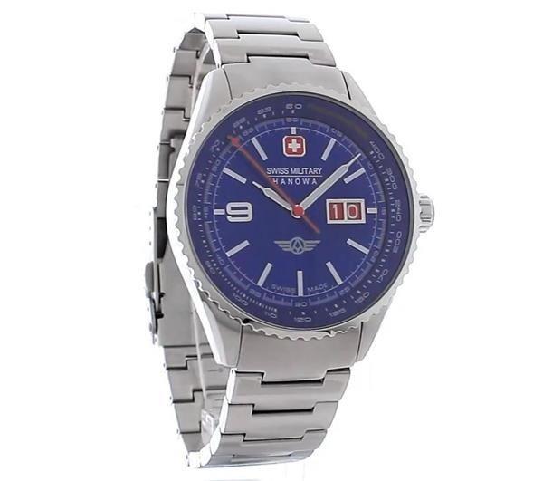 Swiss Military Hanowa Afterburn Stainless Steel Sports Analogue Quartz Watch
