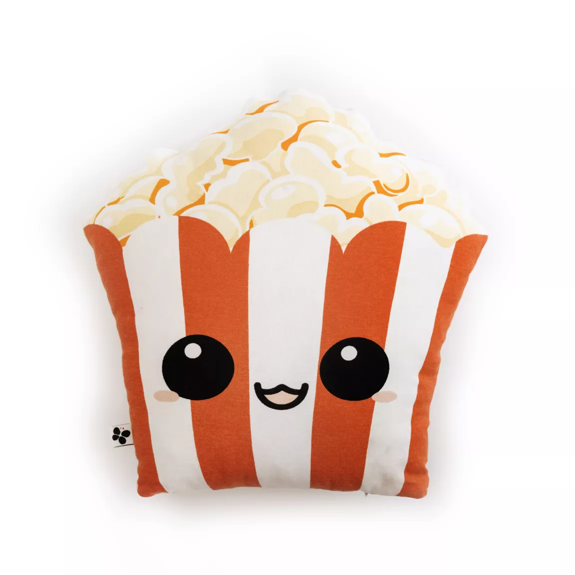 Coussin rectangulaire enfant coton (40 x 42 cm) Fresh popcorn Rouge