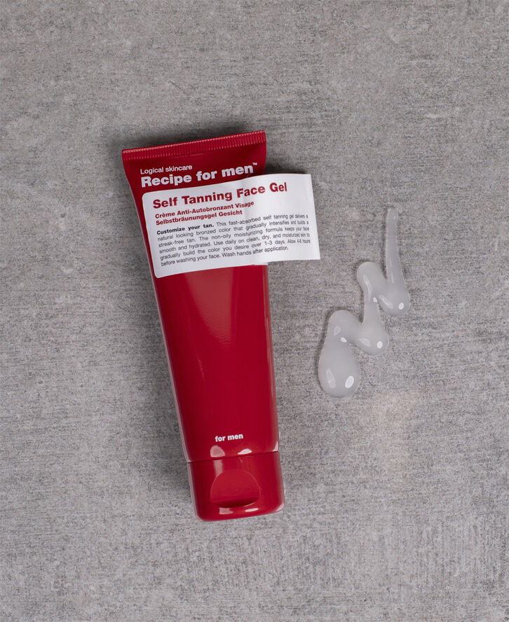 Receipe For Men SELF TANNING FACE GEL