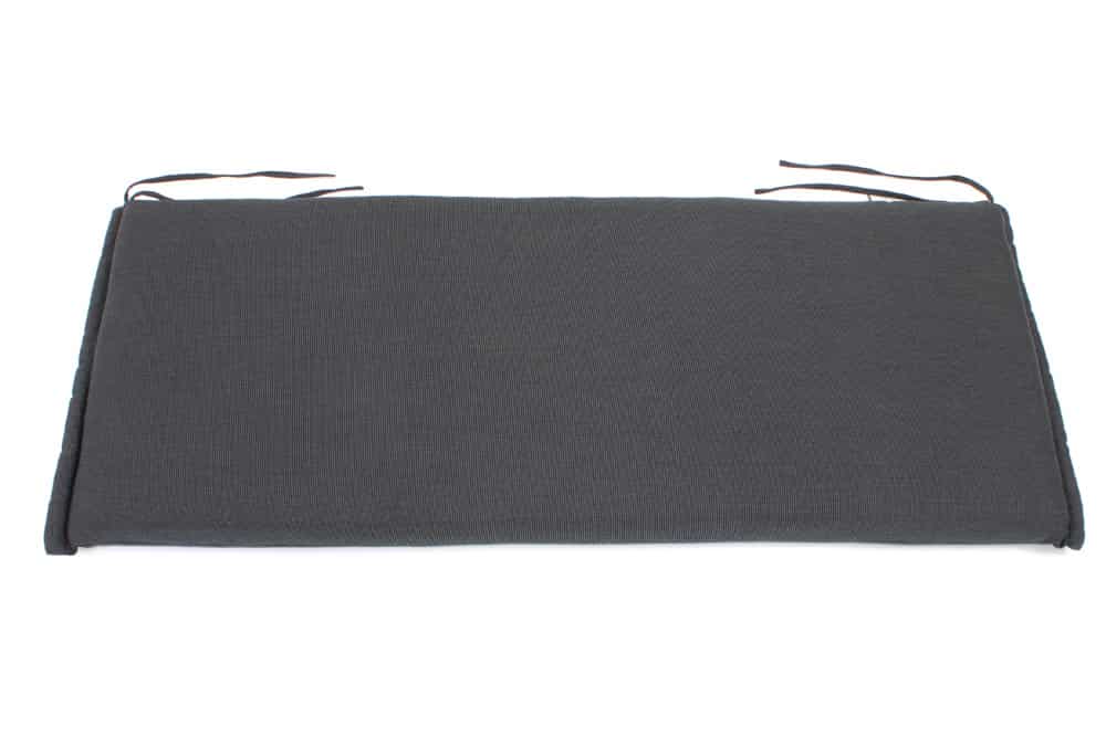 Outdoor Kissen ROG 45x110cm anthrazit Sitzkissen Polster-Auflage für 2-Sitzer Bank