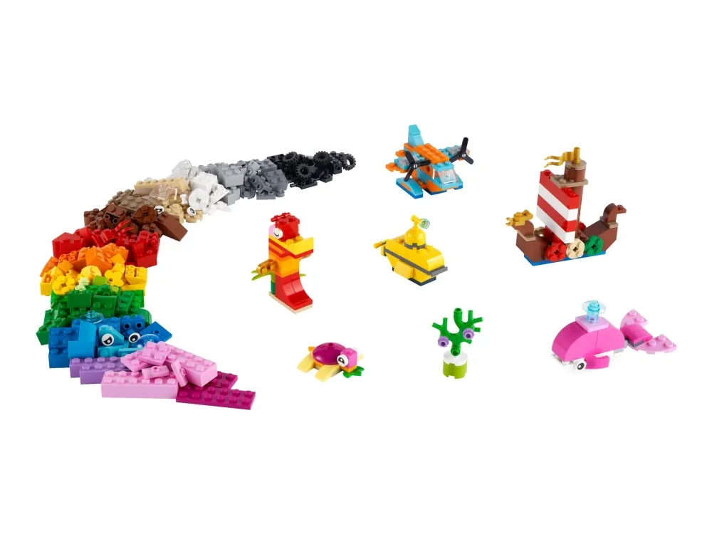 LEGO CLASSIC 11018 - Kreativt hav-sjov