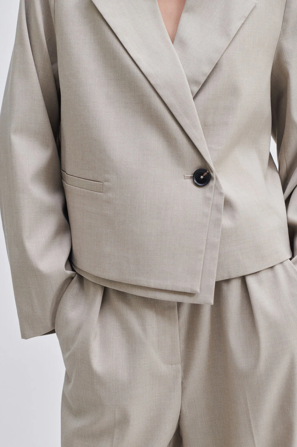 Second Female  Sharo Blazer - Roasted Cashew