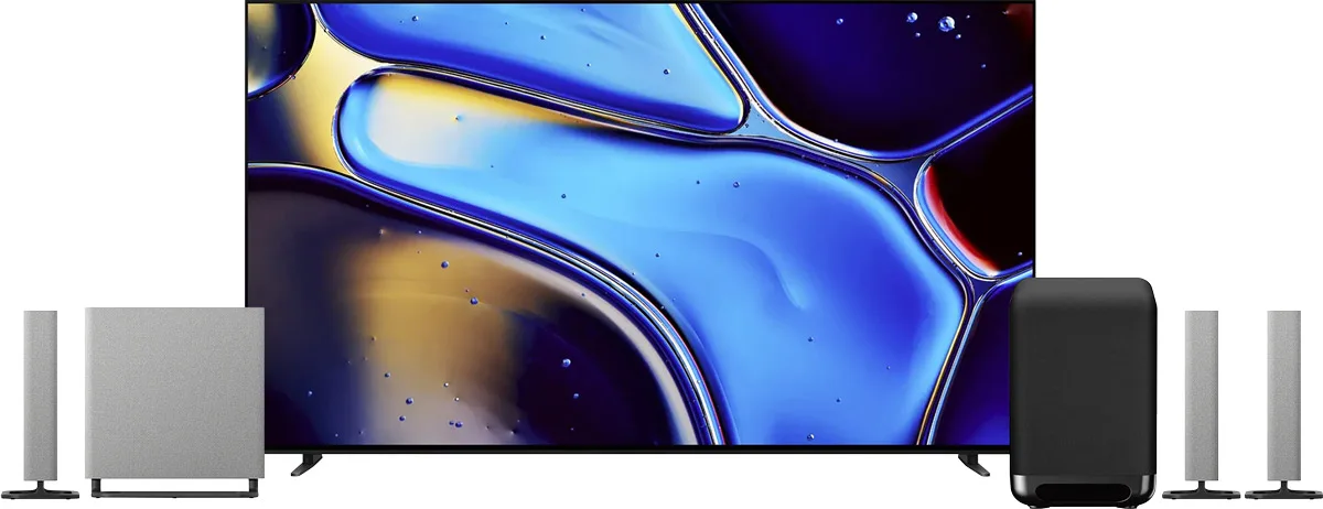 Sony 55 BRAVIA 8 (55XR80)   BRAVIA Theatre Quad   SA-SW5 TV UHD 4K