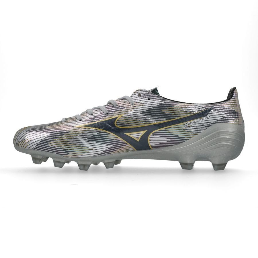 Mizuno Alpha II Elite FG/AG Platinum Silver - Argent/Doré