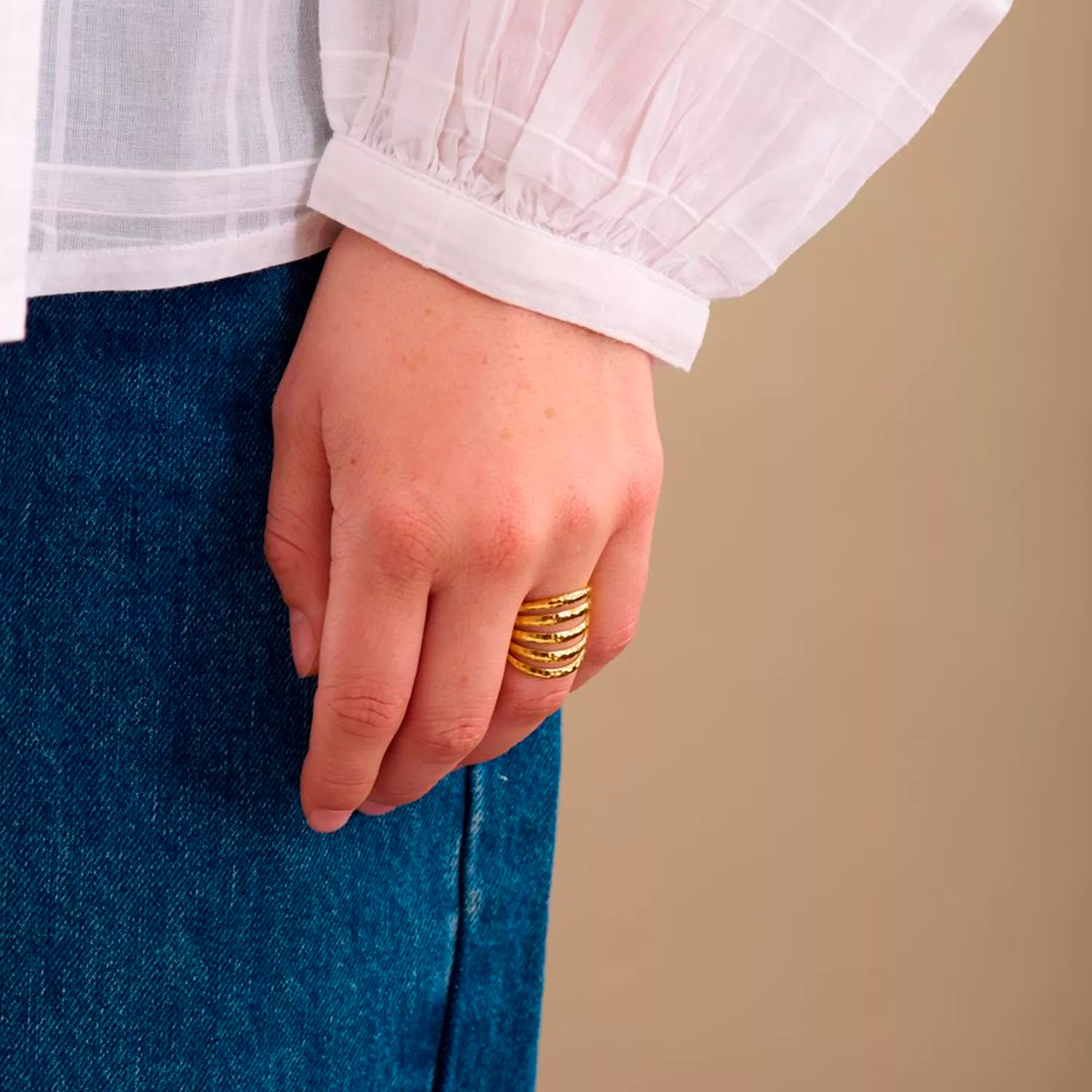 Pernille Corydon Poetry Ring Sølv r-214-s