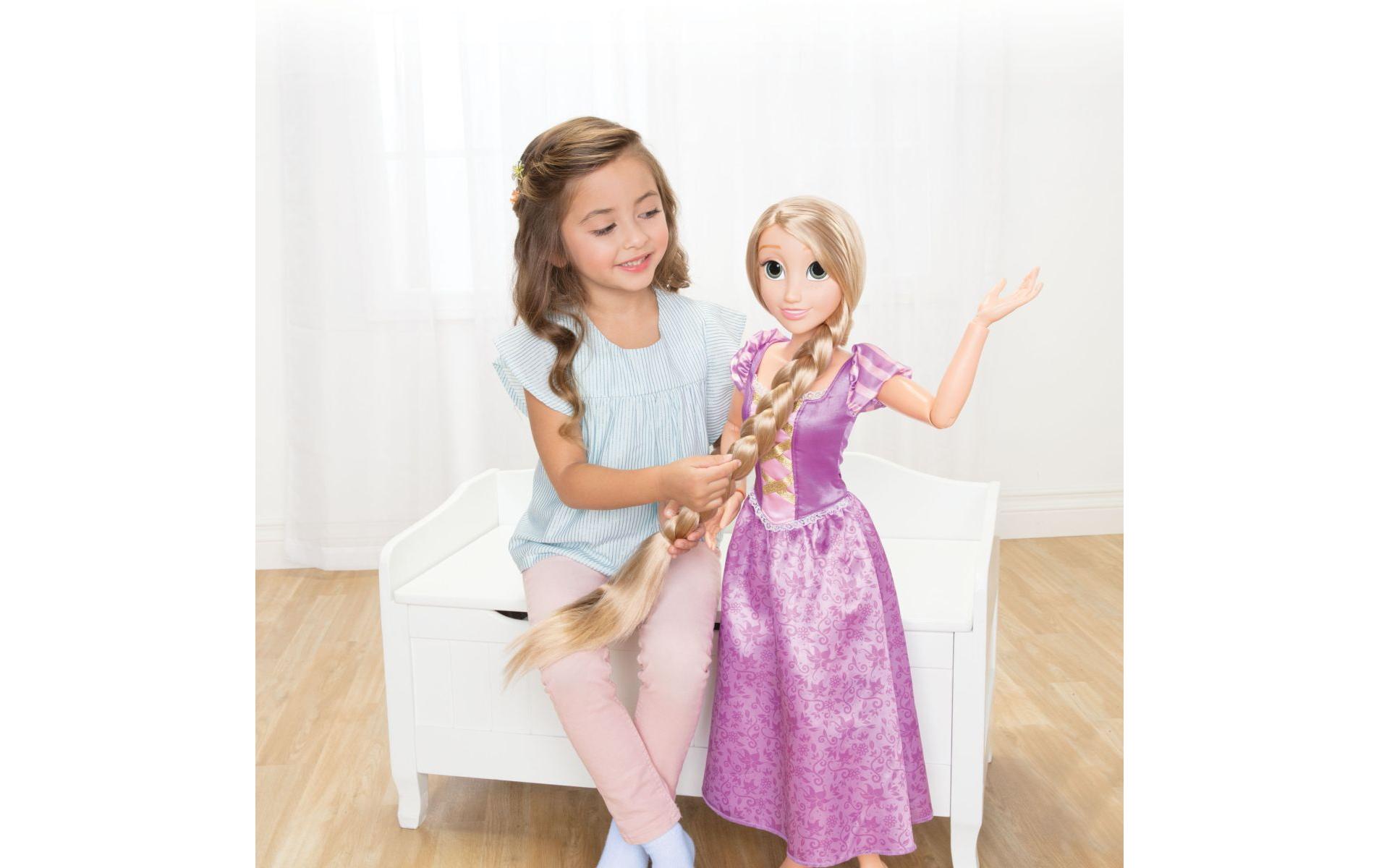 Puppe Disney Princess Rapunzel 80 cm<br>Spielpuppe