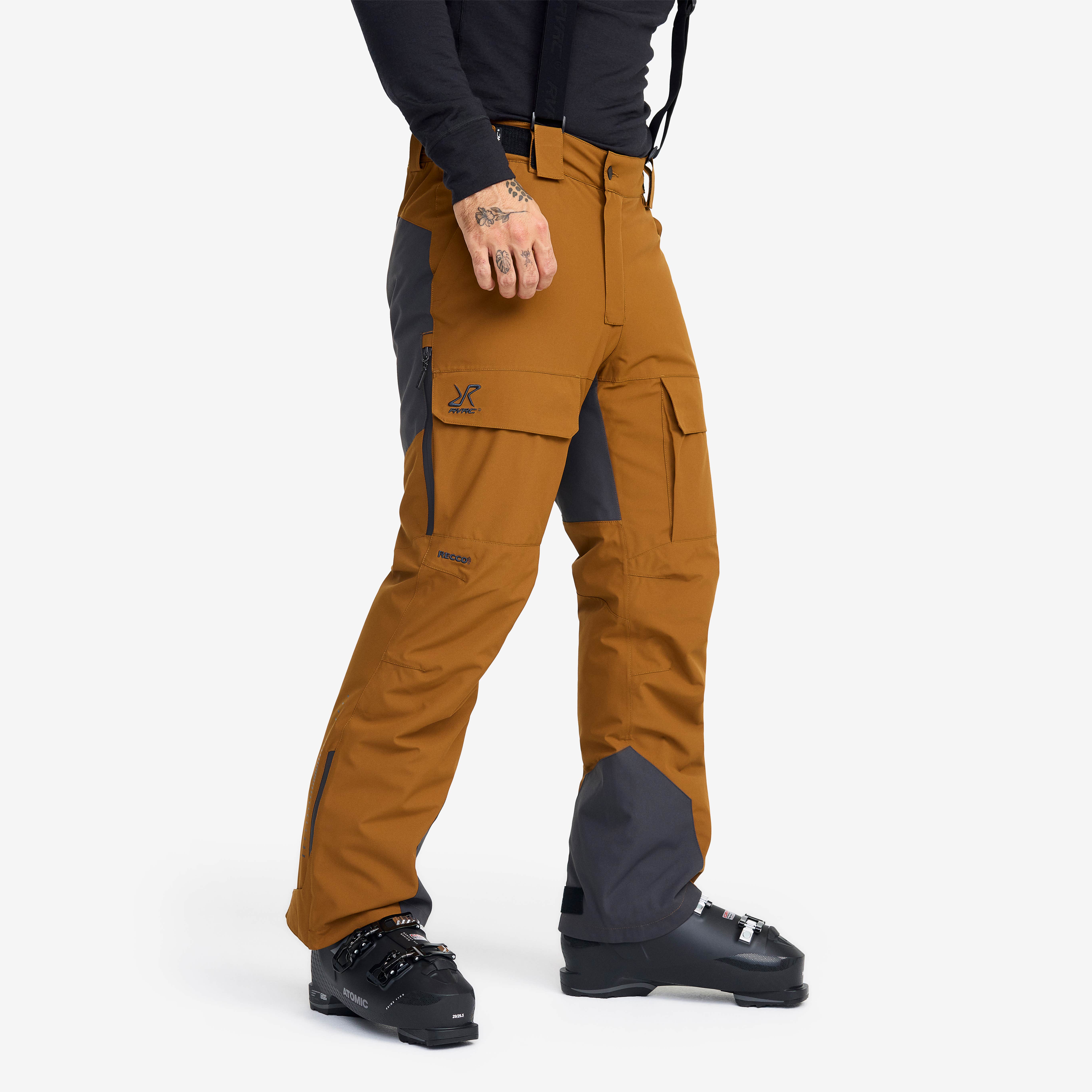 Halo 2L Insulated Ski Pants Herre Rubber