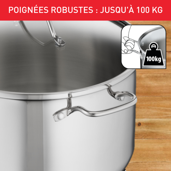 Intuition XL Grande marmite inox 28 cm