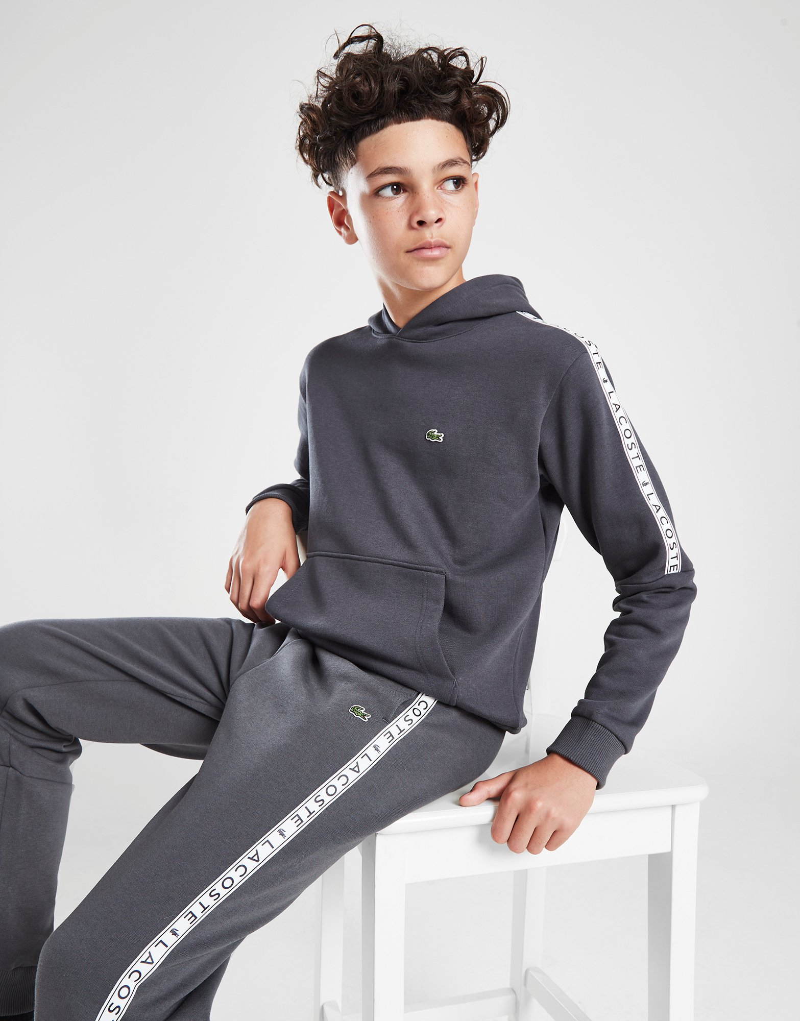 Lacoste Sweat à Capuche Tape Junior