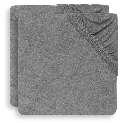 Jollein Stellemattetrekk 50x70 Cm 2-pack, Storm Grey