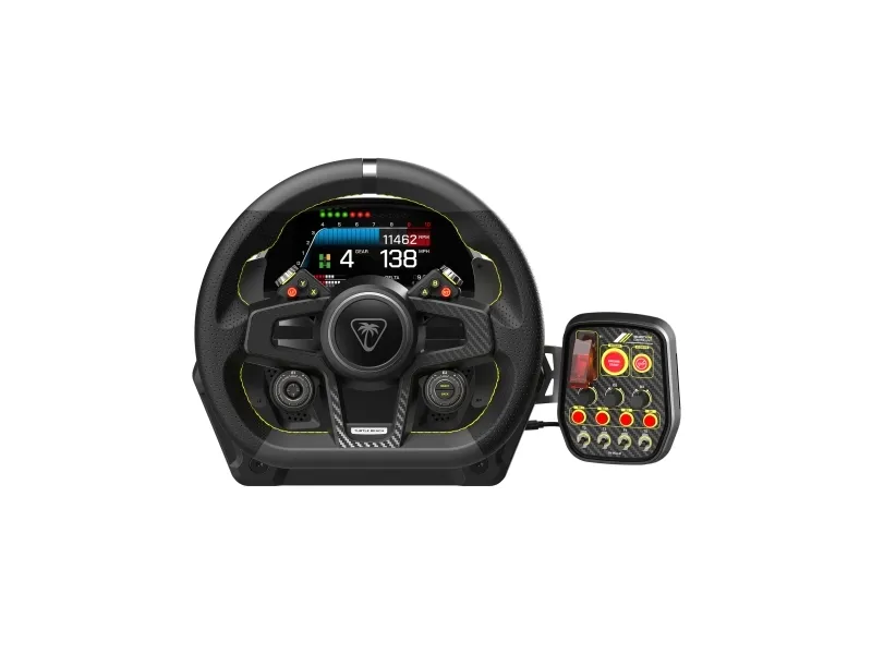 Turtle Beach VelocityOne, Rat   Pedaler, PC, Xbox One, Xbox Series S, Xbox Series X, Tilbageknap, Knappen Vælg, Ledningsført, USB, USB Type-C