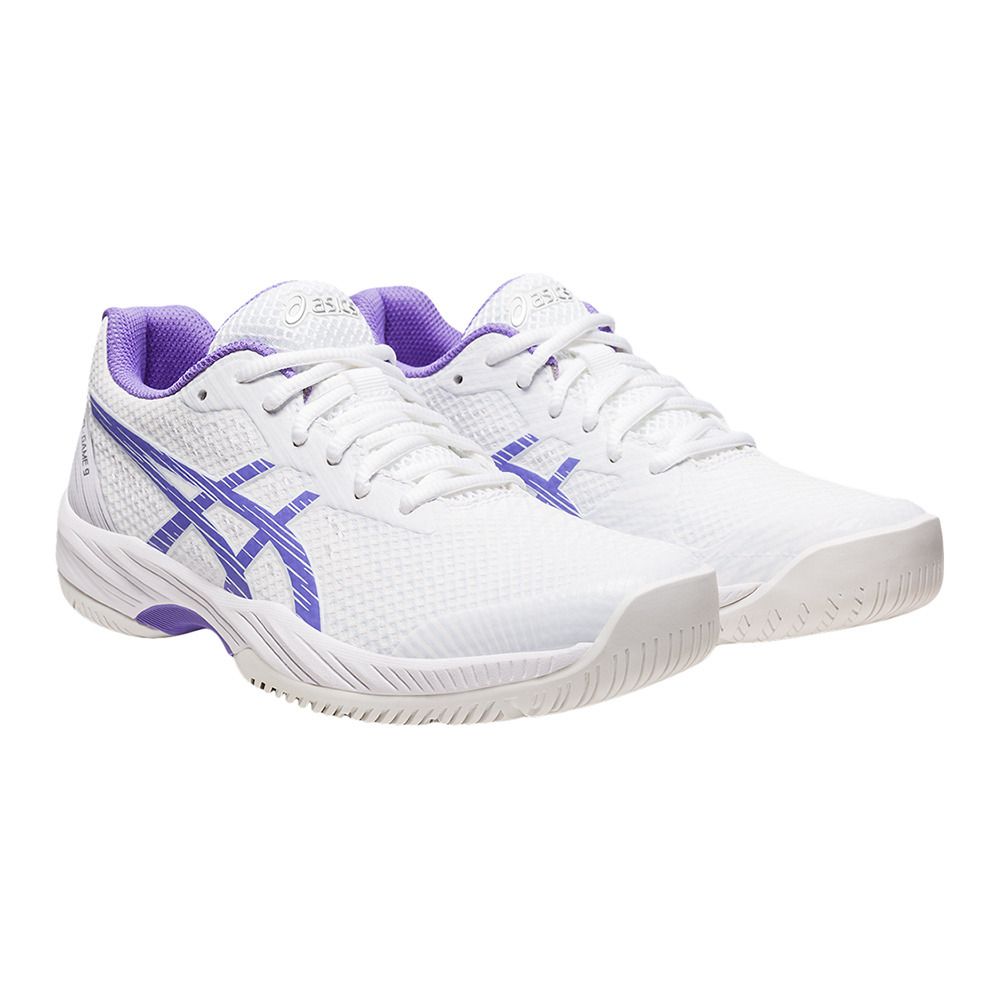 Asics GEL-GAME 9 - Chaussures tennis Femme white/amethyst