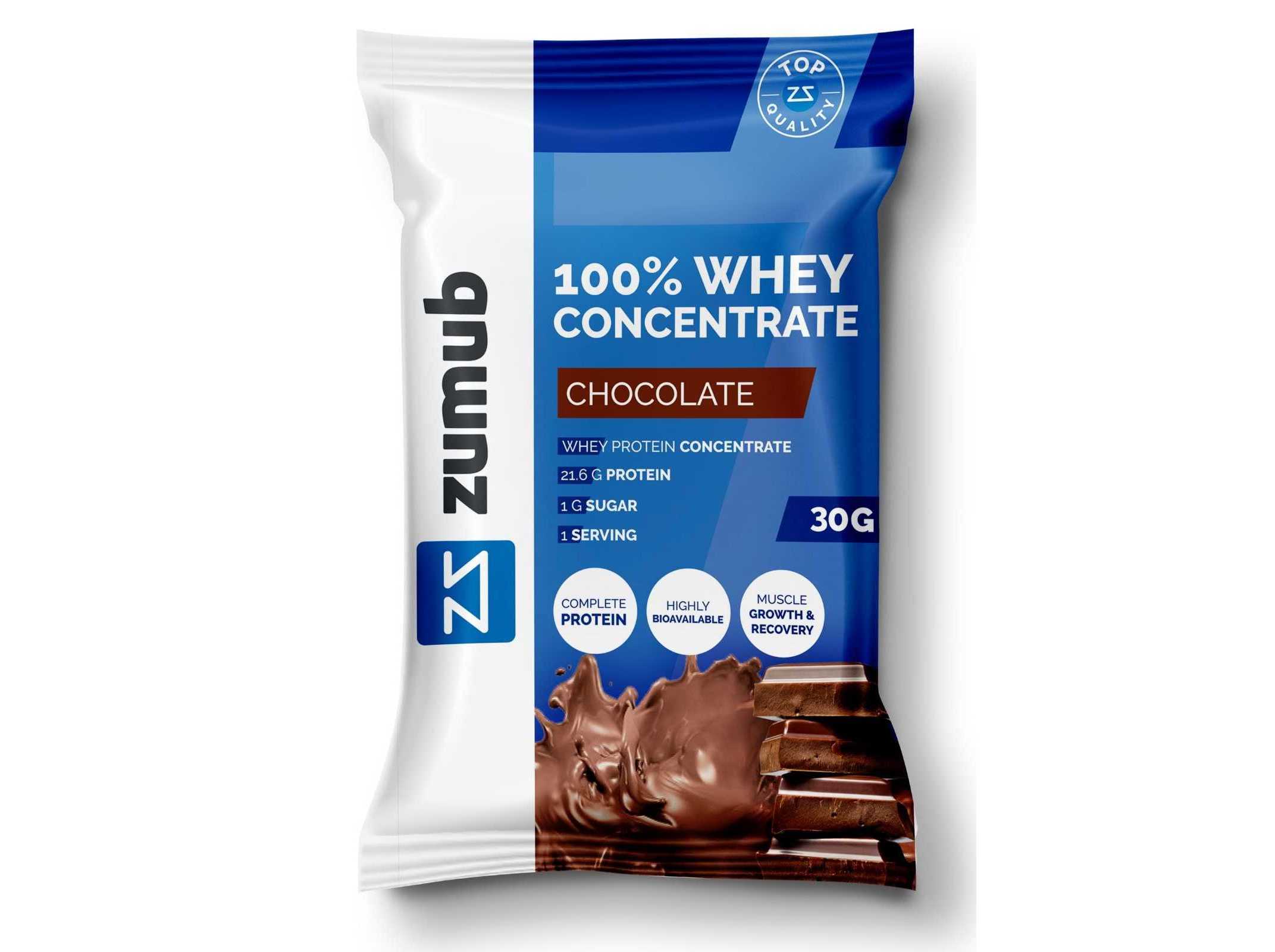 PROTEINA WHEY ZUMUB CHOCOLATE 30G
