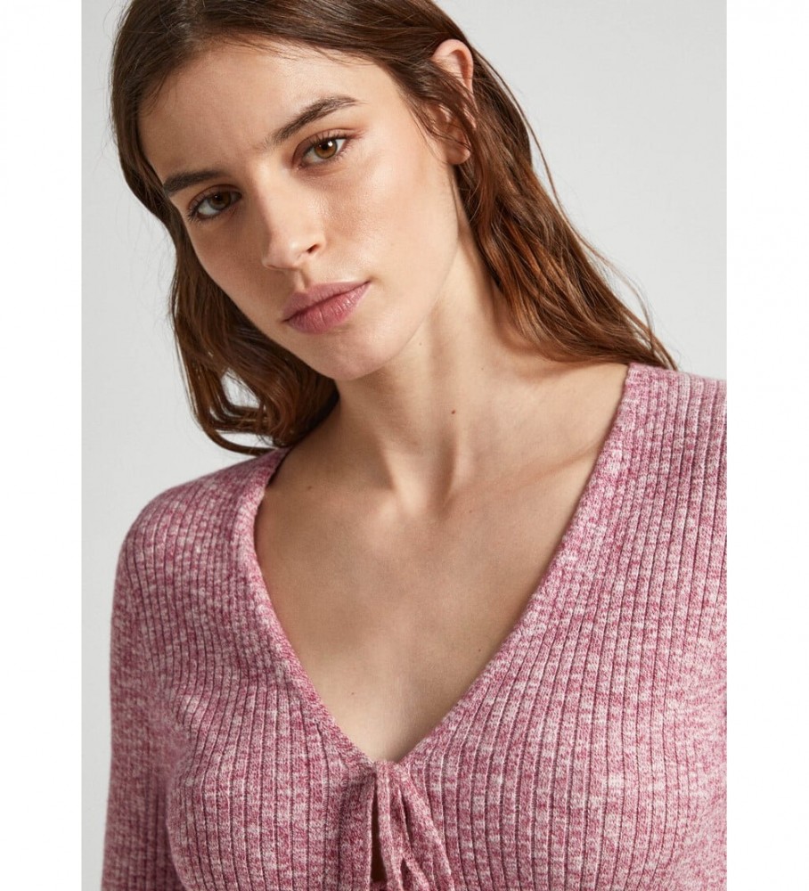 Cardigã Danica bordô da Pepe Jeans