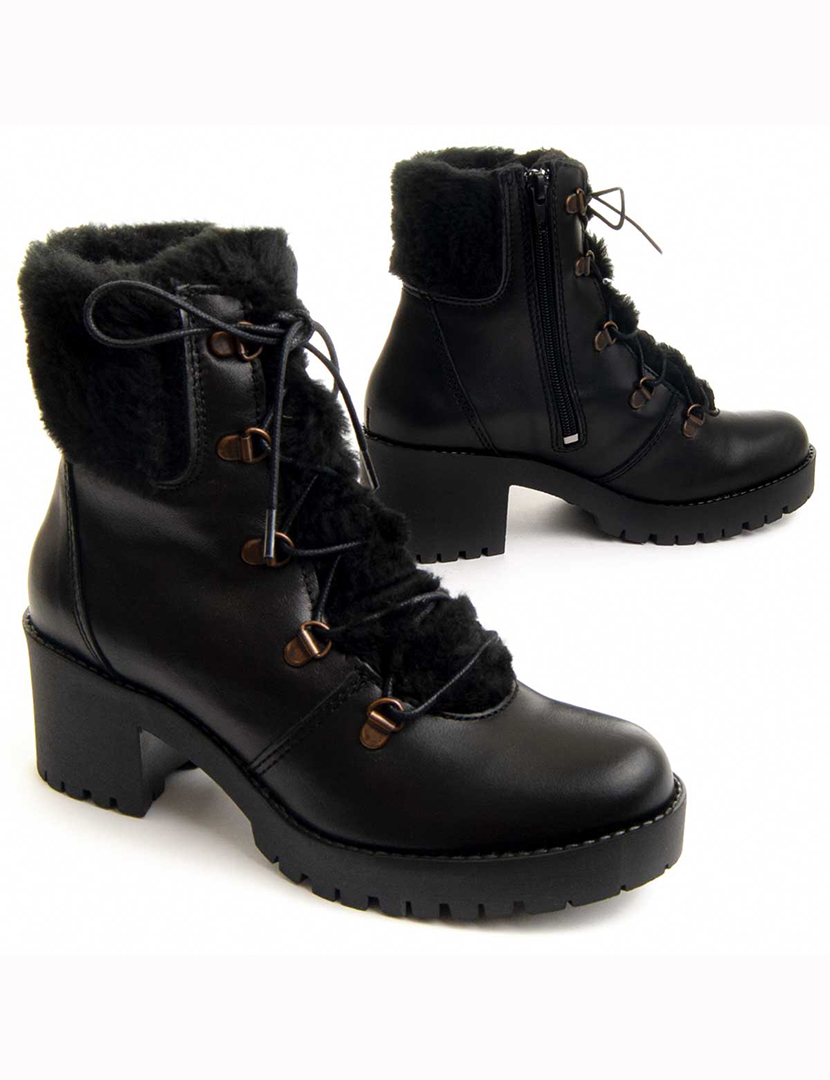 Pureboto5 Black Boots