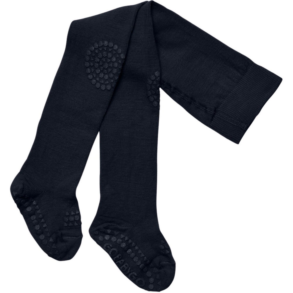 Køb Gobabygo Midnight Blue Crawling Strømpebukser anti-slip Uld