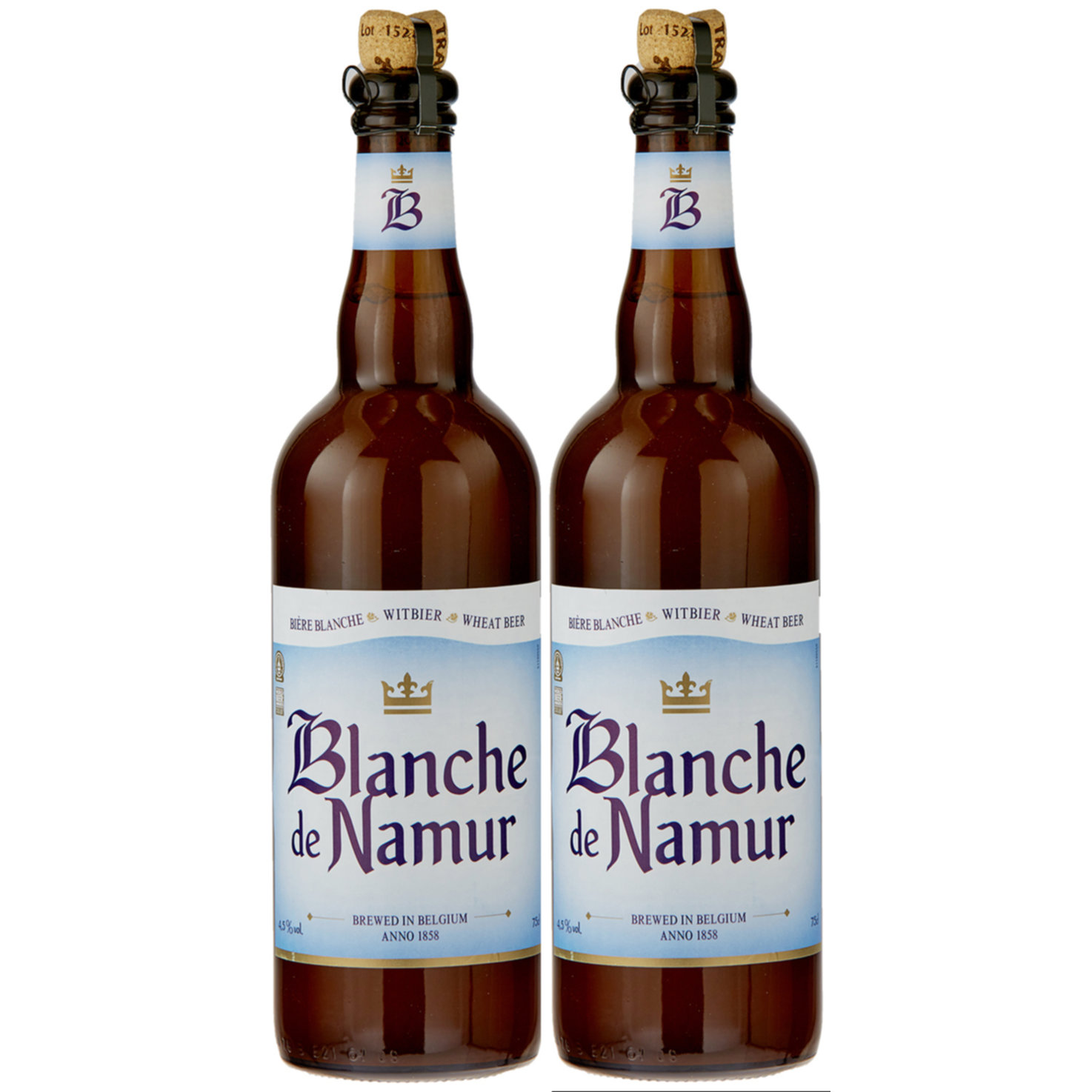 Blanche de Namur Weizenbier 2x 75cl -2x 75cl
