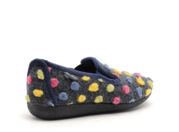 Semelflex chaussons femme violaine bleu