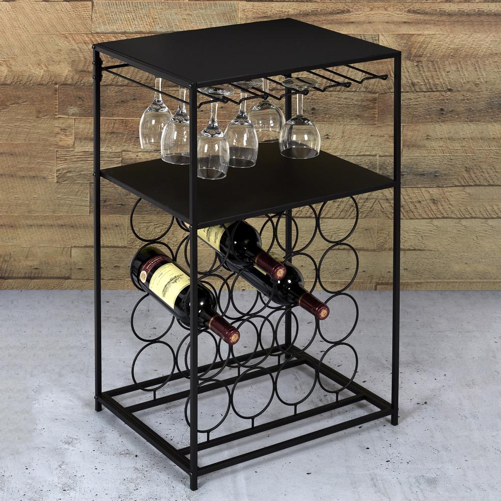 DESSERTE METAL PORTE BOUTEILLE