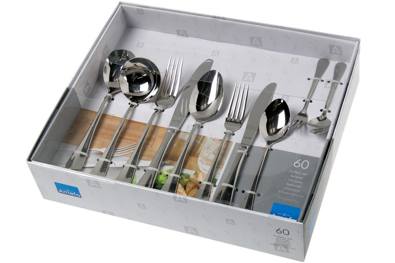 Amefa Baguette 8440 bestekset 60-delig