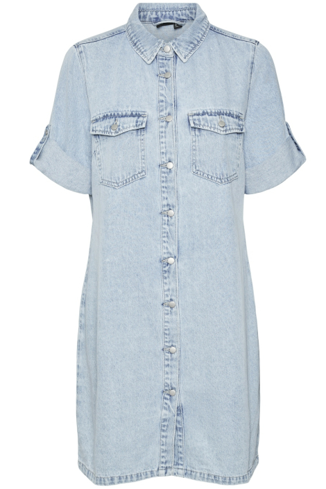 Vero Moda blauwe dames jurk