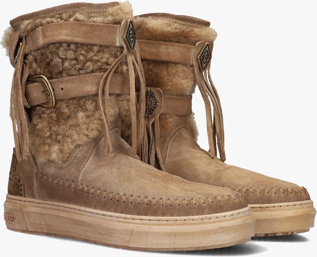 KARMA OF CHARME beige karma of charme enkelboots uluru old fur