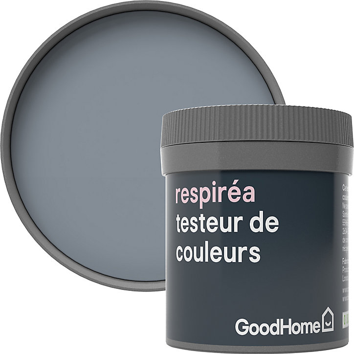 Testeur peinture Respiréa GoodHome gris Cincinnati satin 50ml
