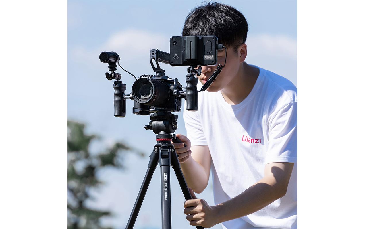 Reisestativ Ombra mit VideokopfEinsteiger Video Reisestativ für Fotografie, Video, Vlogging und Live-Streaming