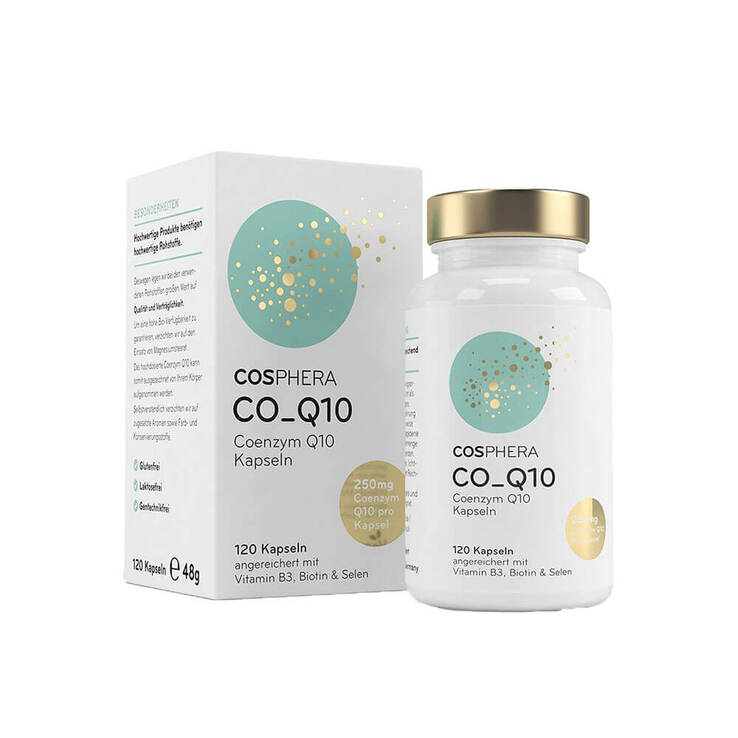 Cosphera Coenzym Q10 Kapseln 250 mg, 120 St