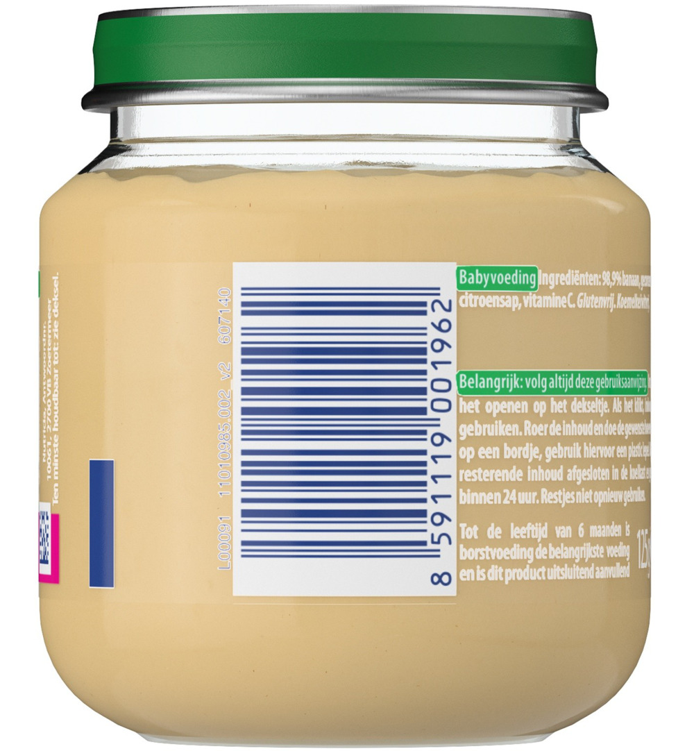 Olvarit Banaan 4M01 (125 gr)