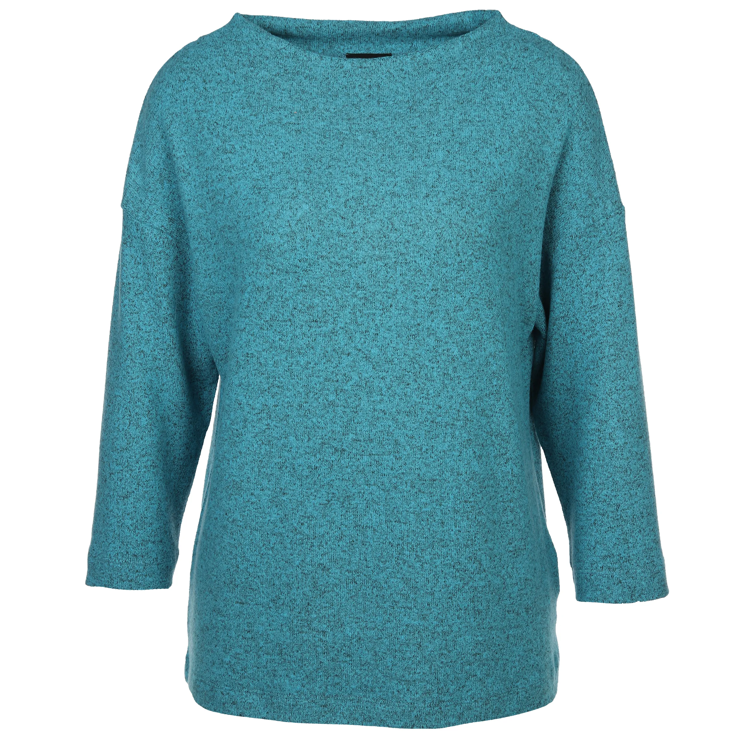 Damen Flauschshirt meliert