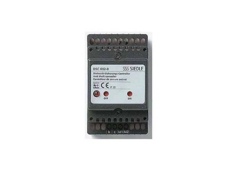 Siedle DSC 602-0, Sort, Grå, DC, 53,5 mm, 60 mm, 89 mm, 1 stk