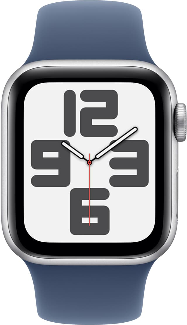 Apple Watch SE 2nd Gen 40mm LTE (Silver Alu/Denim sport band S/M)