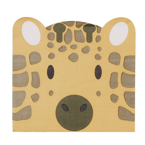 20 serviettes en papier Savane