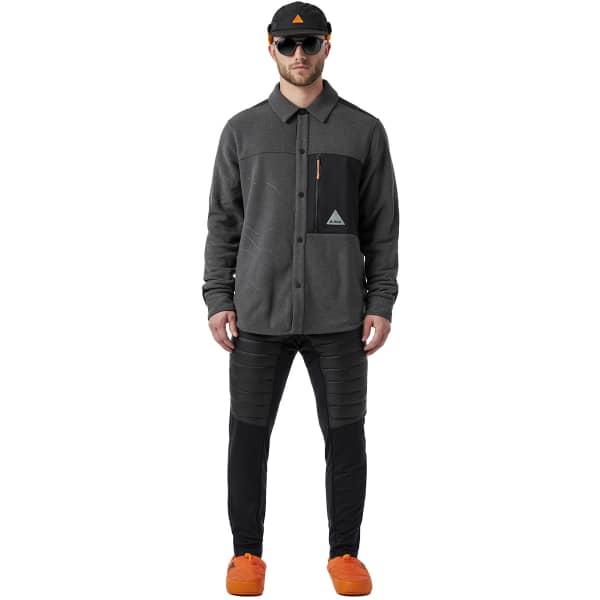 Chemise ORAGE HUNTER FLEECE SHIRT BLACK