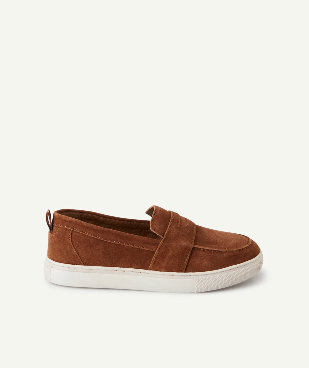 CHAUSSURES GARÇON EN CUIR CAMEL