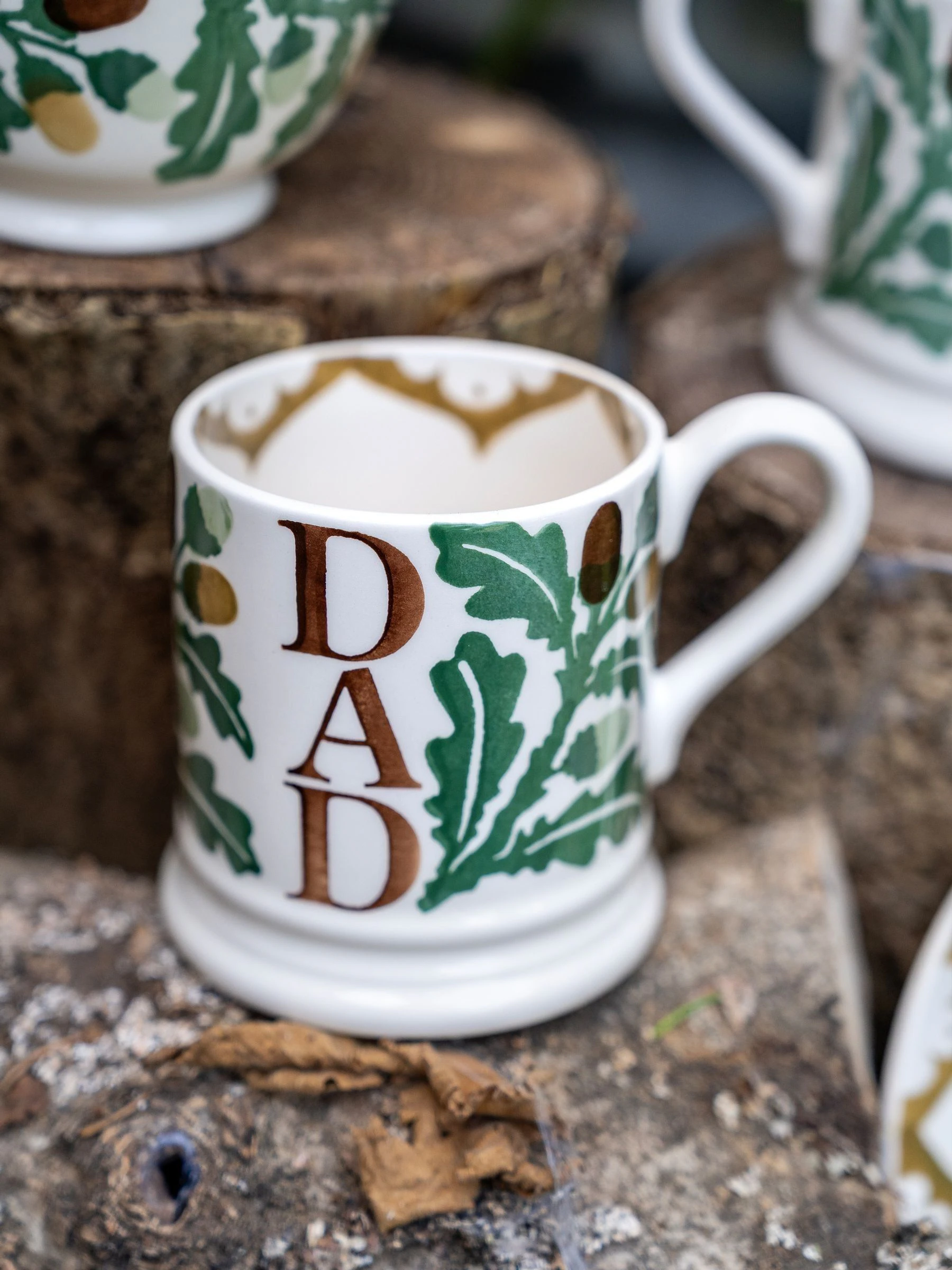 Emma Bridgewater Oak Dad 1/2 Pint Mug