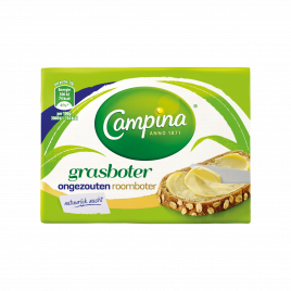 Campina Botergoud ongezouten grasboter