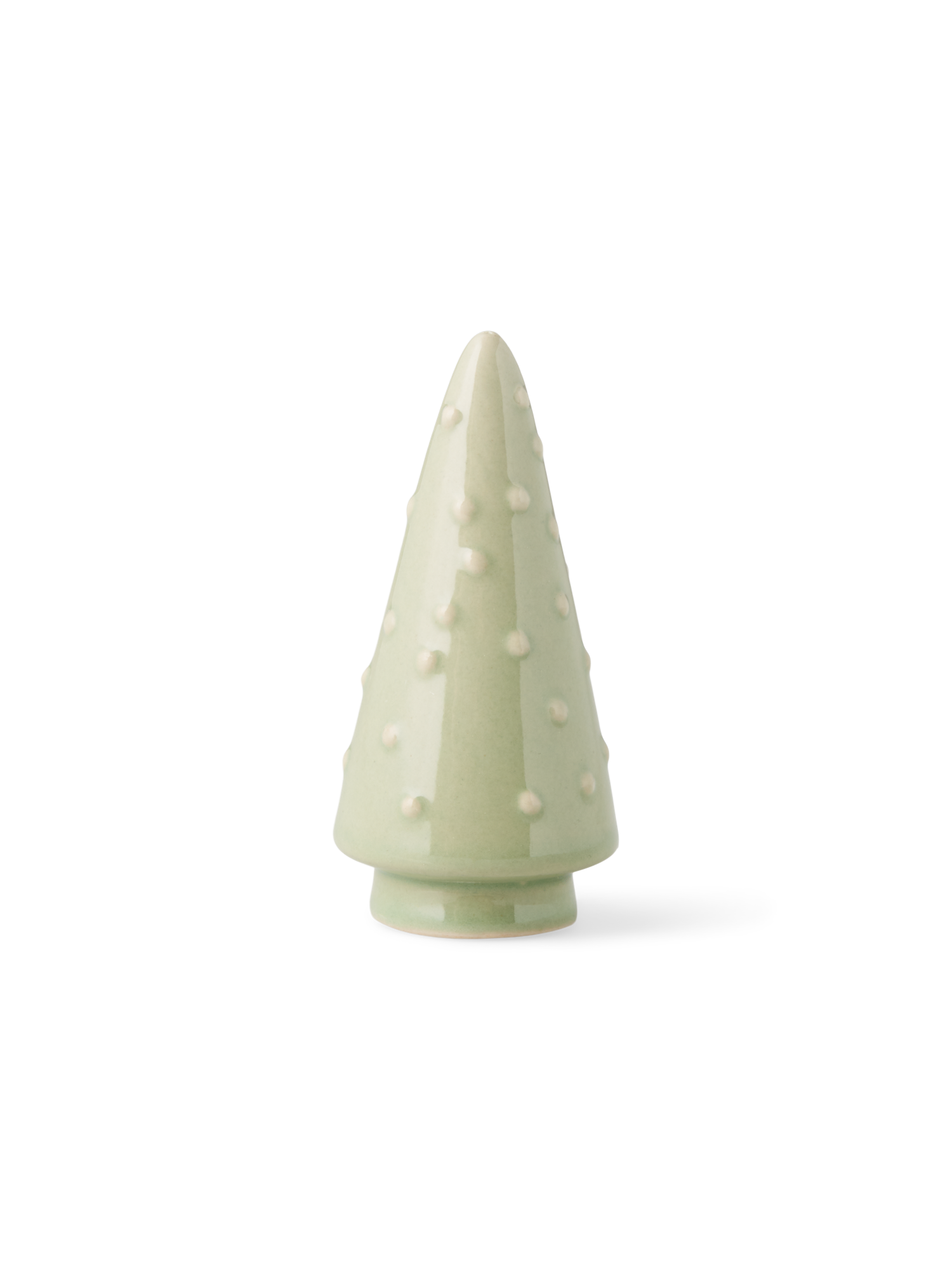 Træ til dekoration | Porcelæn. 8 cm. | Dusty Green