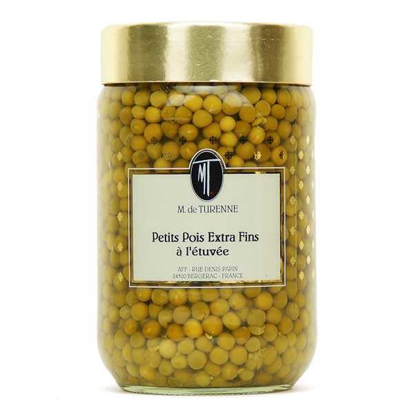 Petits pois extra fins à l'étuvée