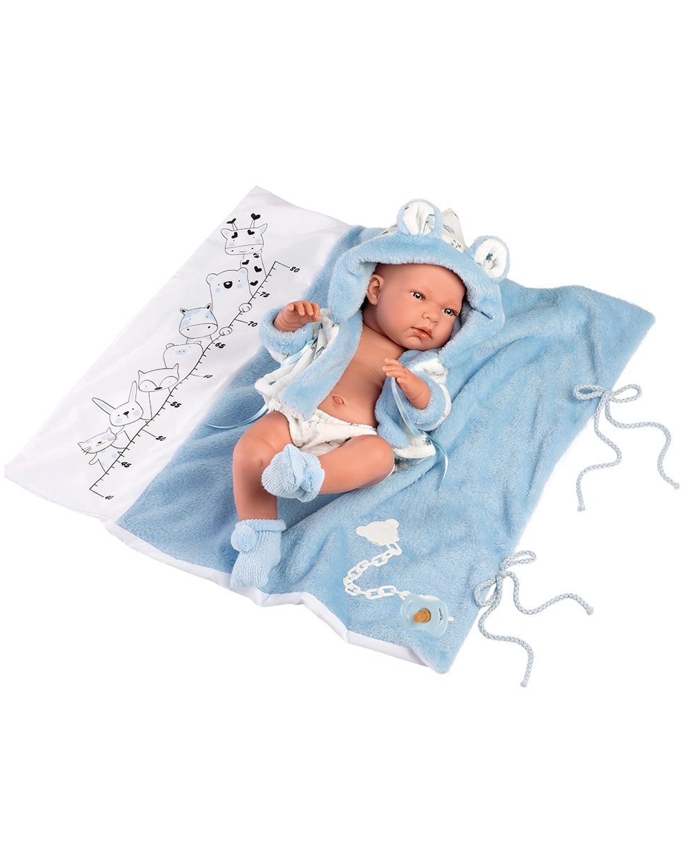 Badepuppe NICO (40cm) in hellblau