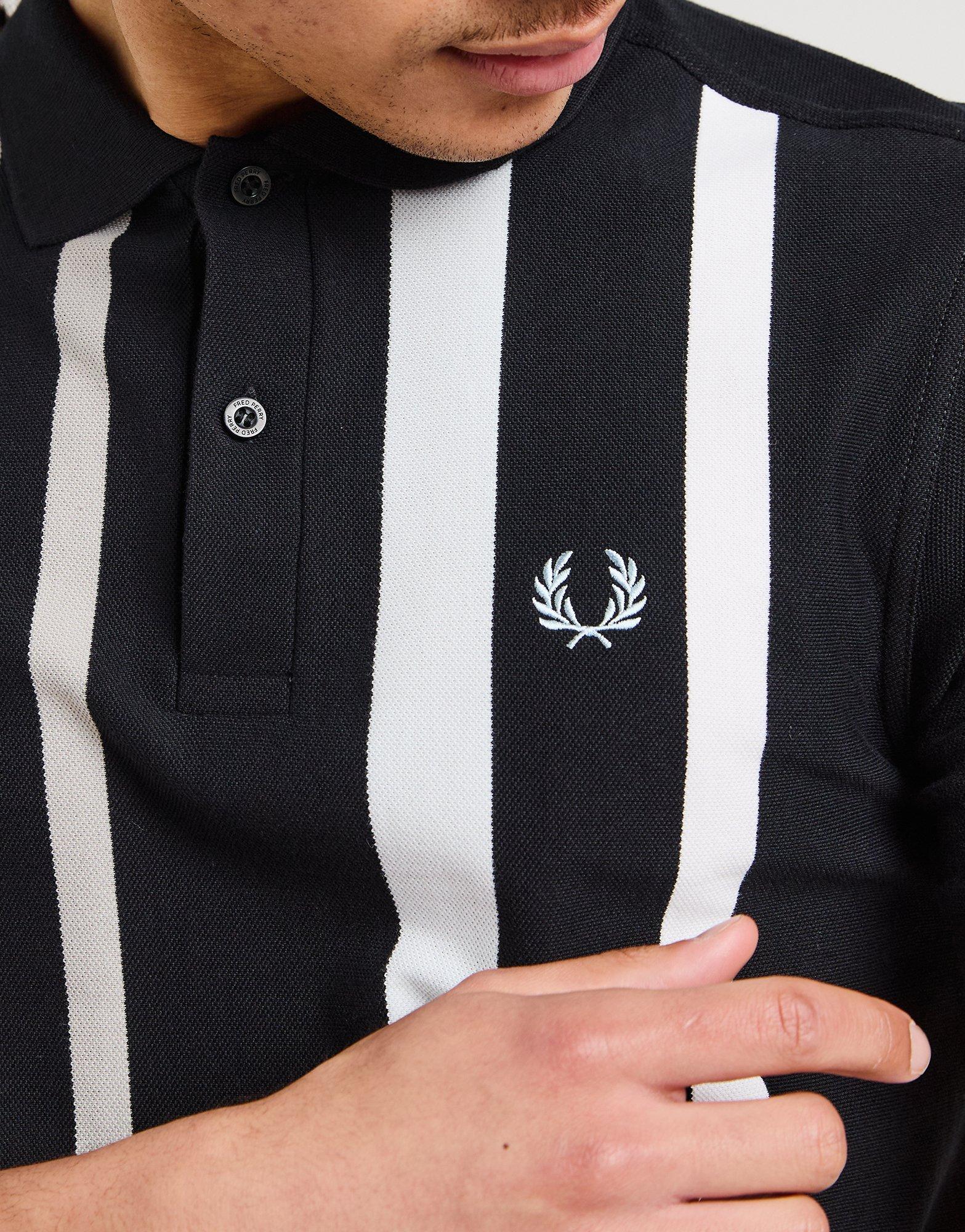 Fred Perry Polo à Rayures Verticales
