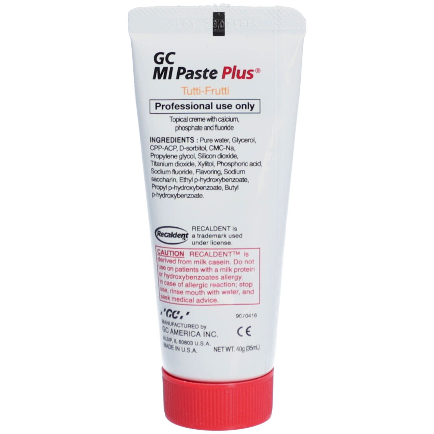 GC MI Paste Plus Tutti Frutti