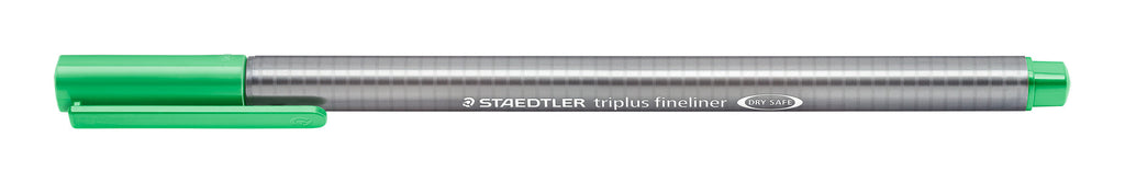 Marcador Triplus Fineliner Verde Pálido