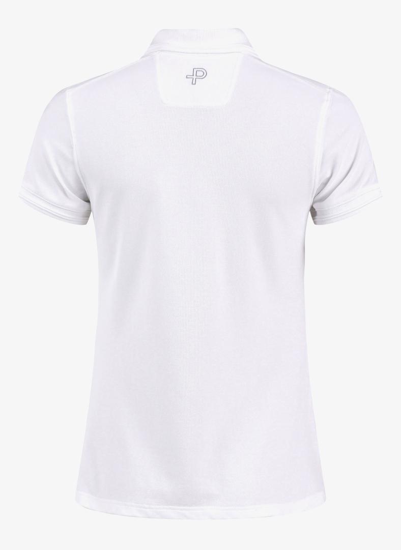 Pelle P Crew Polo Womens White