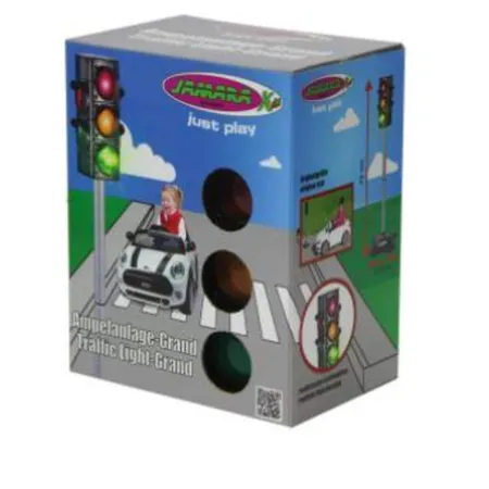 Jamara Ampelanlage-Grand/Traffic Light-Grand-Ampel mit Lichtfunktion