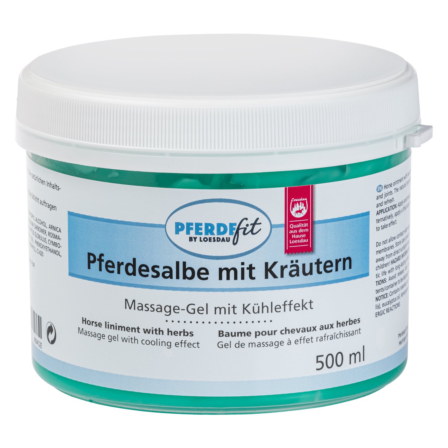 PFERDEfit by Loesdau Pferdesalbe mit Kräutern  - 500ml