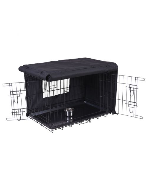 Adori Bench Hoes Zwart - Hondenbench