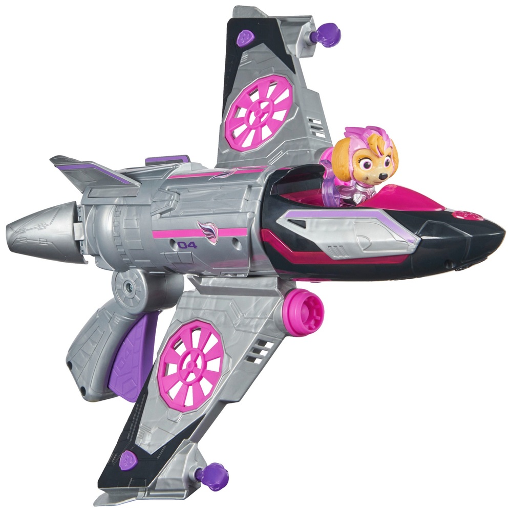 PAW Patrol: Der mächtige Film Skyes Deluxe Mighty Movie Jet Spielzeug