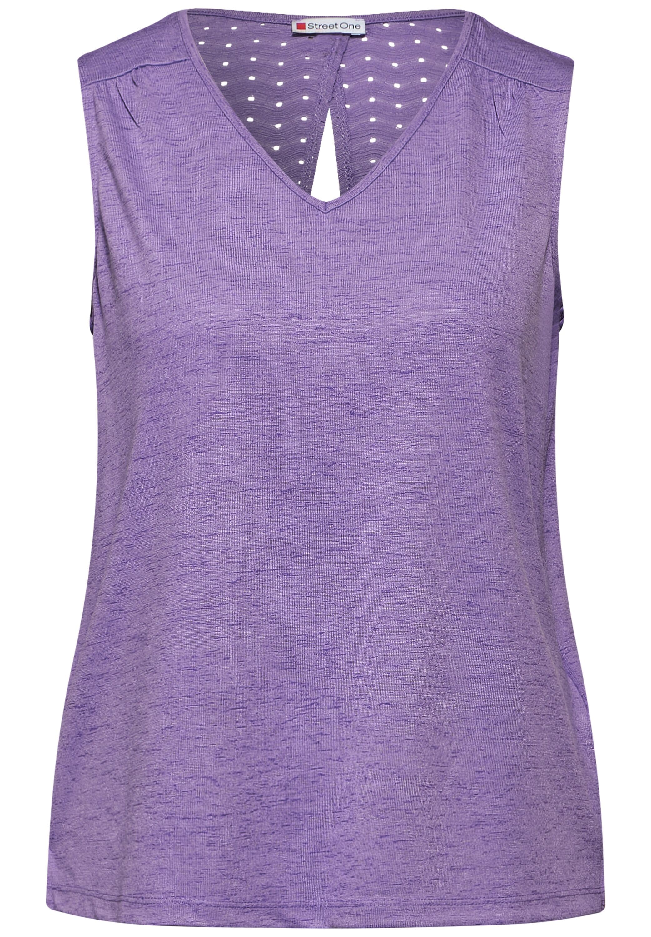 STREET ONE Spitzentop mit Stickerei